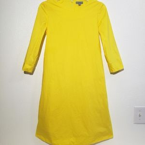 COS Yellow Midi Dress